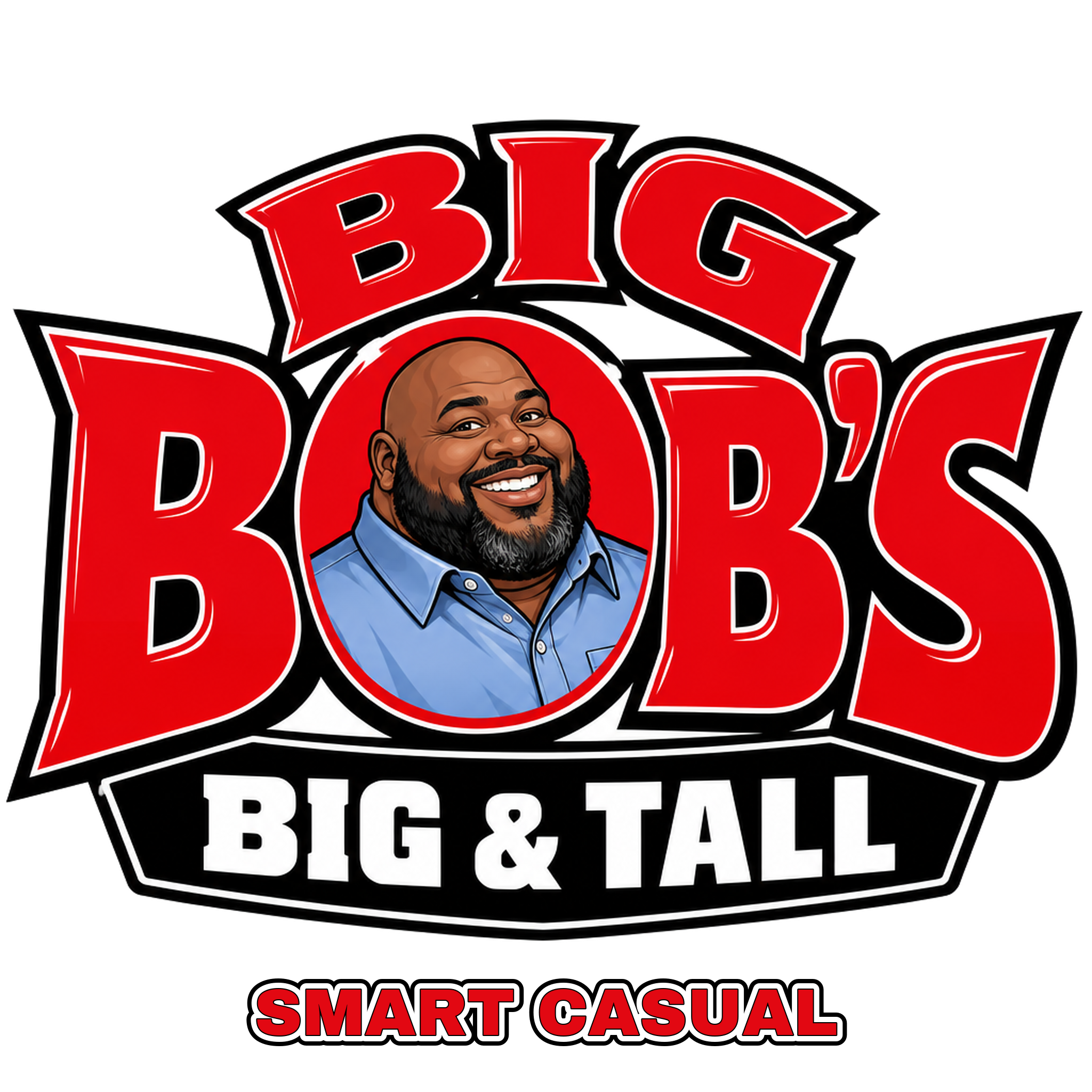 Big Bob's Big & Tall logo — Smart Casual Bob
