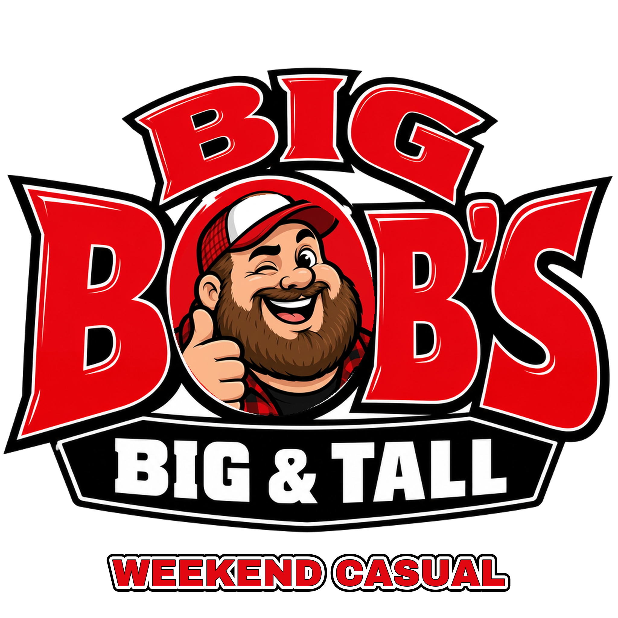 Big Bob's Big & Tall logo — Weekend Bob